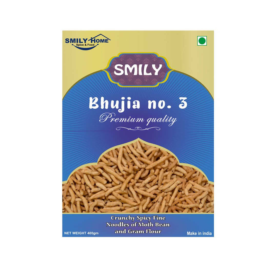 Smily Mota Bhujia Number 3 (400gm)